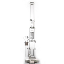 Load image into Gallery viewer, 18&quot; Clear Double Dome Bong
