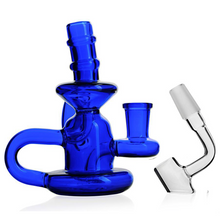 Load image into Gallery viewer, 5.5&quot; Deep Blue Stemless Rig
